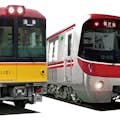 都营地铁和东京地铁线路。
