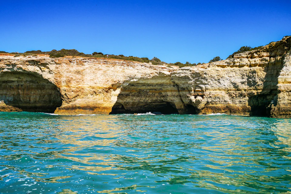 Sunrise Benagil Caves Boat tour from Portimao
