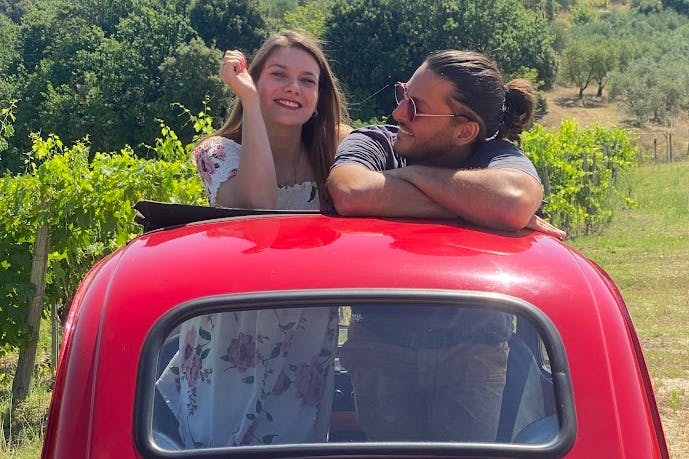 Chianti: Tour privato con Fiat 500 d'epoca + trasferimenti + degustazione di vini — 4
