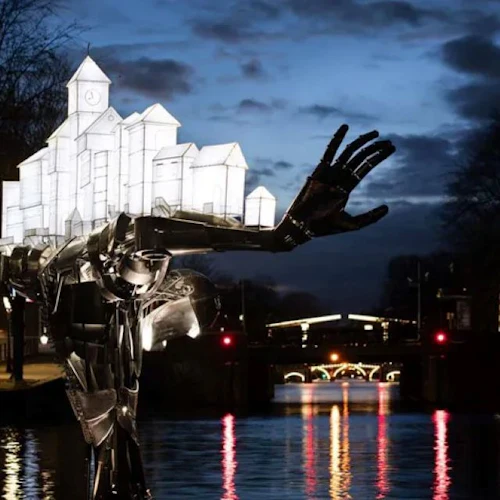 Amsterdam Light Festival: Saloon Boat Cruise + Optional Unlimited Drinks - Photo 6