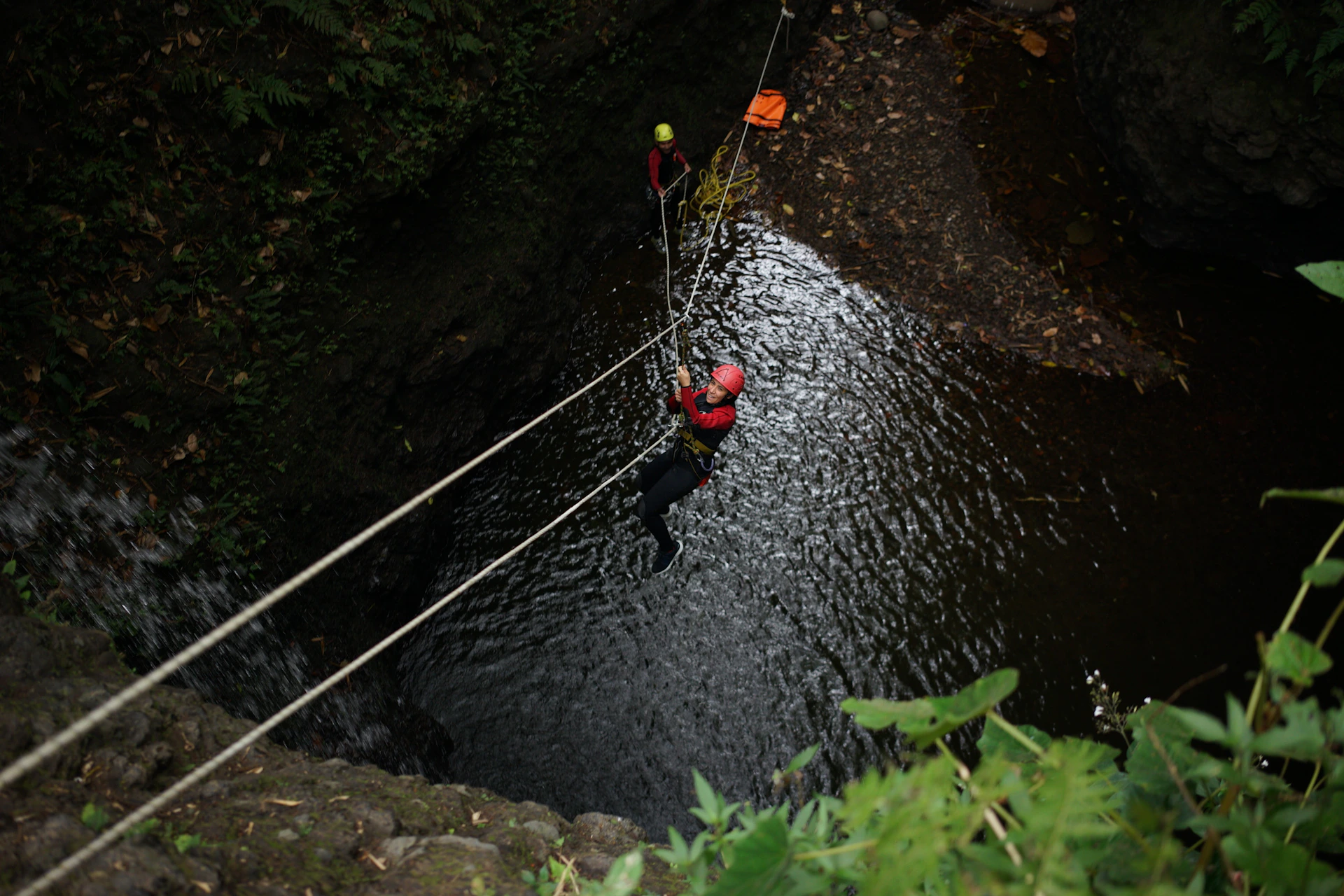 Zipline or Flying Fox in Springs Canyon
