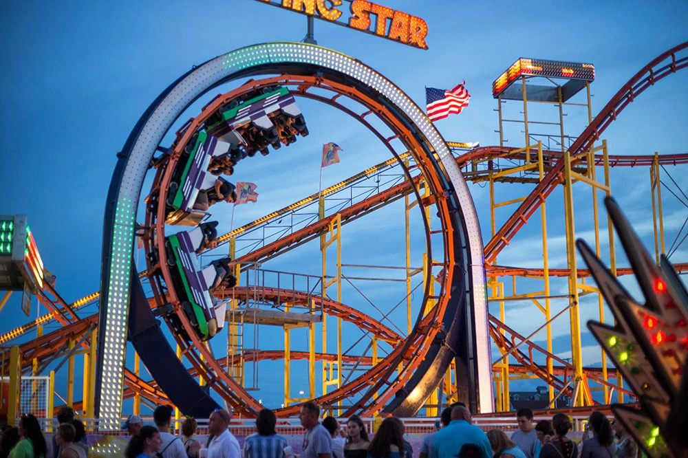 Jolly Roger® Amusement Park at the Pier: Entry Ticket