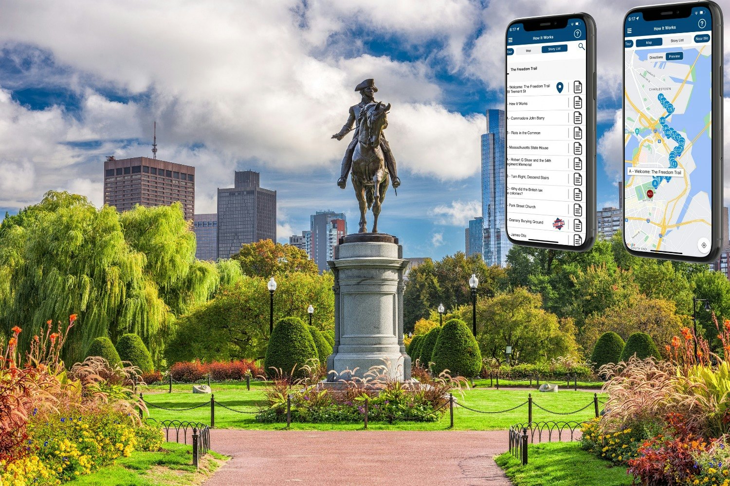 Boston Freedom Trail Self-Guided Walking Audio Tour