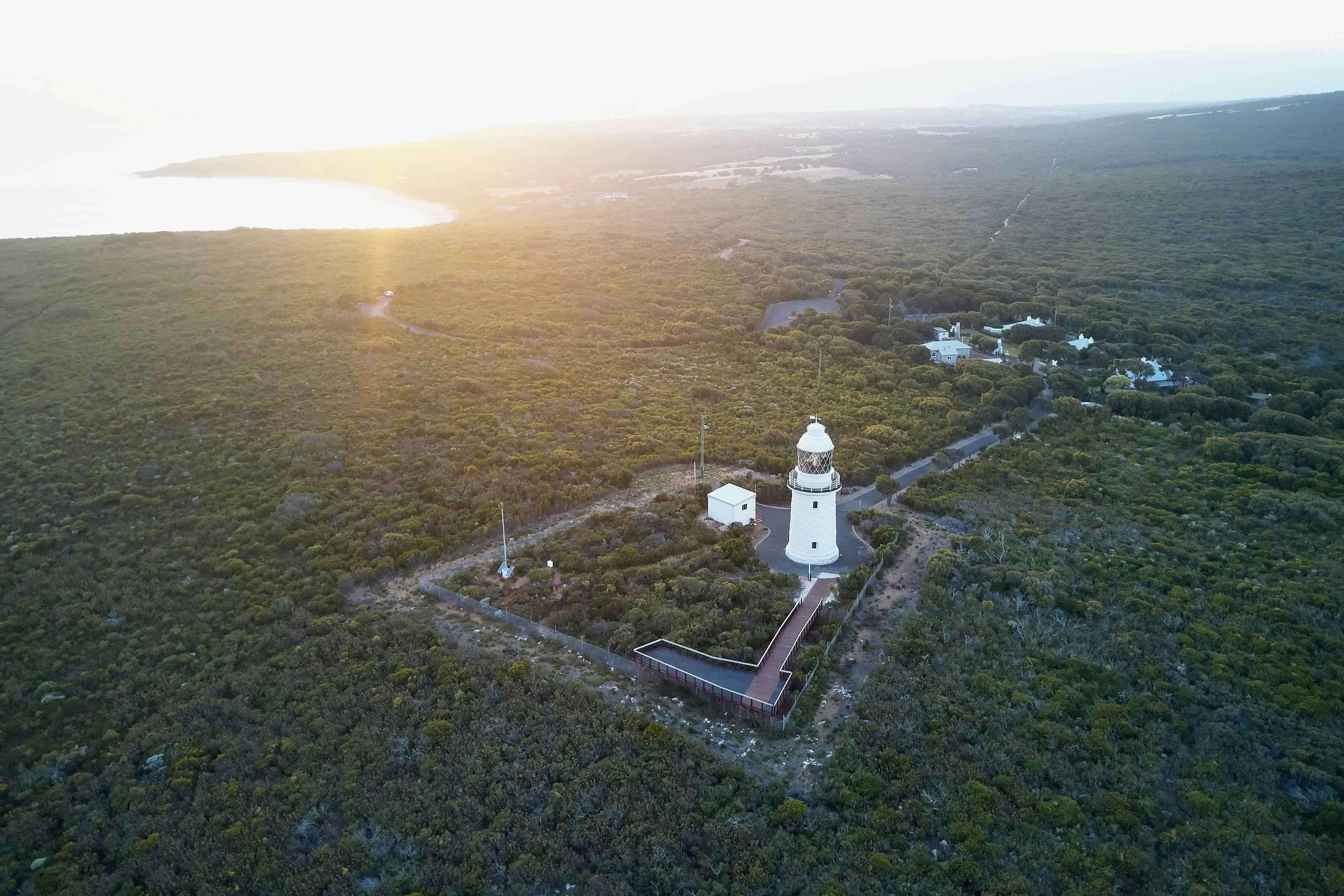 Cape Naturaliste Lighthouse boasts panoramic views of the Indian Ocean