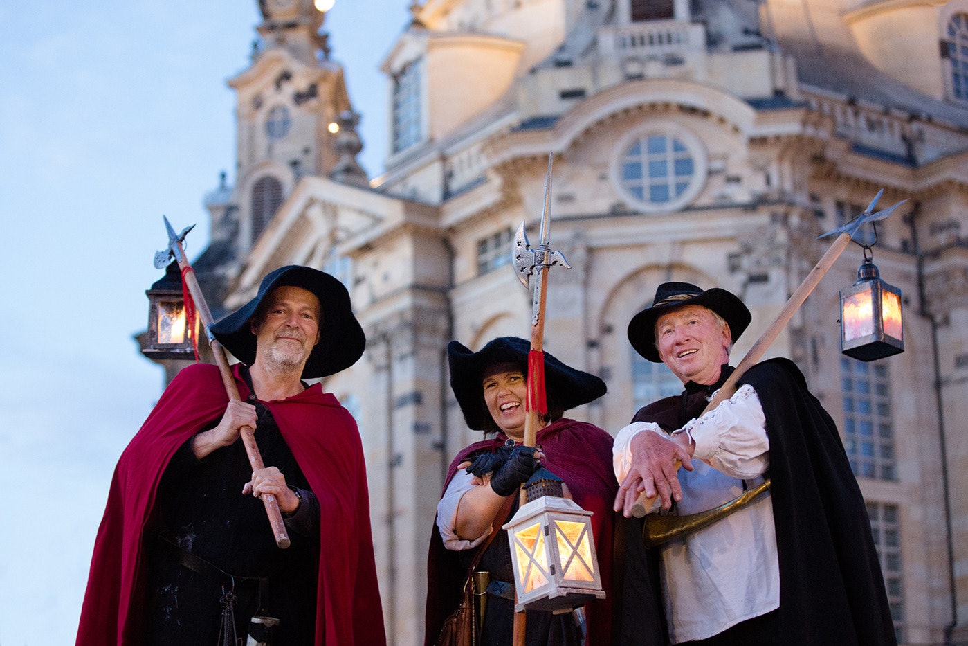 Dresden by Lantern Light: Walking Tour with Mysterious Night Watchman