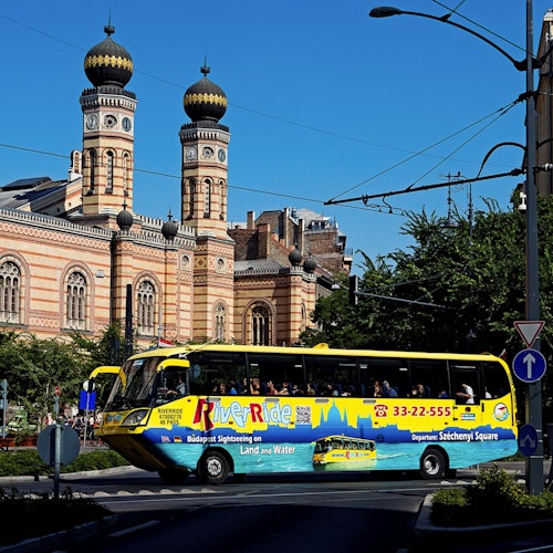 Budapest RiverRide: Experiencia en autobús flotante