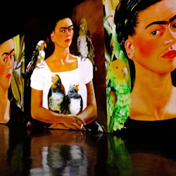 Utställning av Frida Kahlo