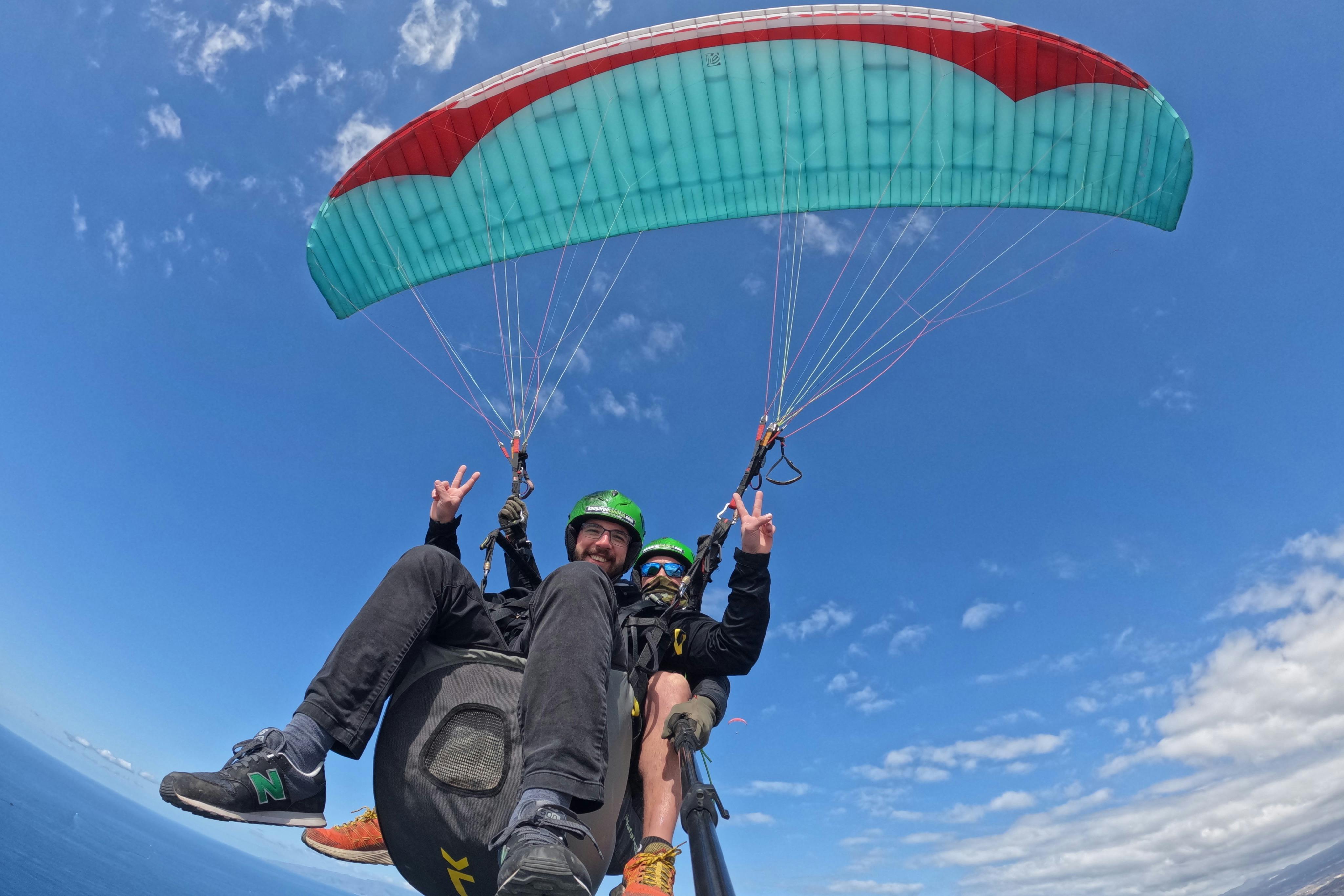 特内里费岛滑翔伞体验