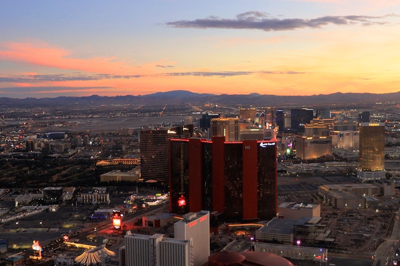 Skydive the Las Vegas Strip at Sunset