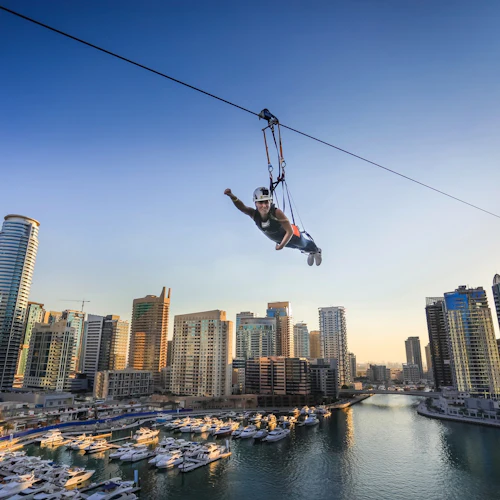 XLine Dubai Marina: Zipline com fotos e vídeos - Photo 4