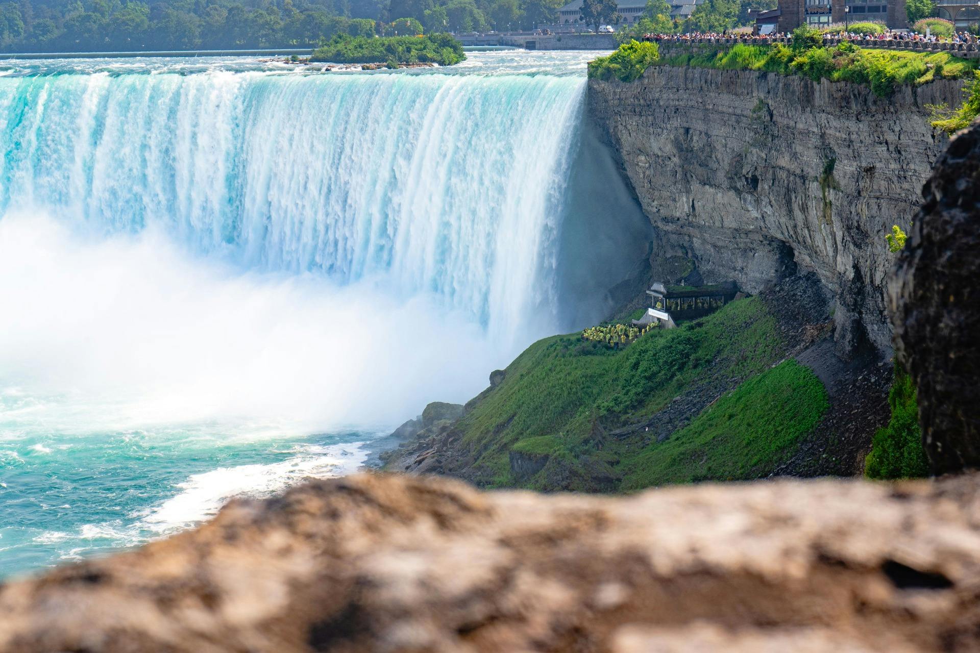 Exclusive First on the Boat Niagara Falls Tour & Journey Behind the Falls