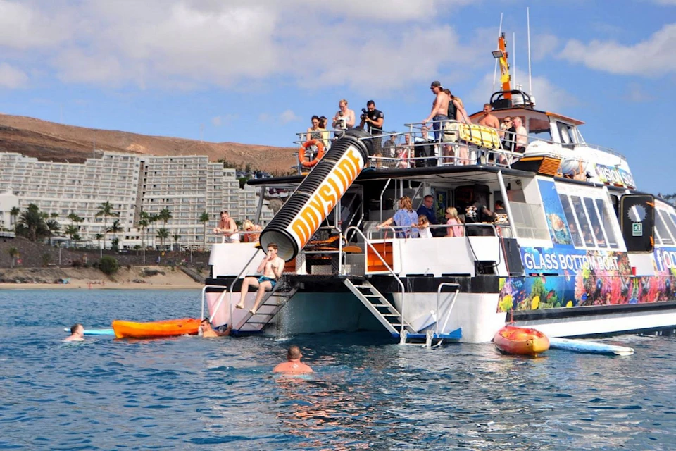 GLASS BOTTOM BOAT
WATER SLIDE