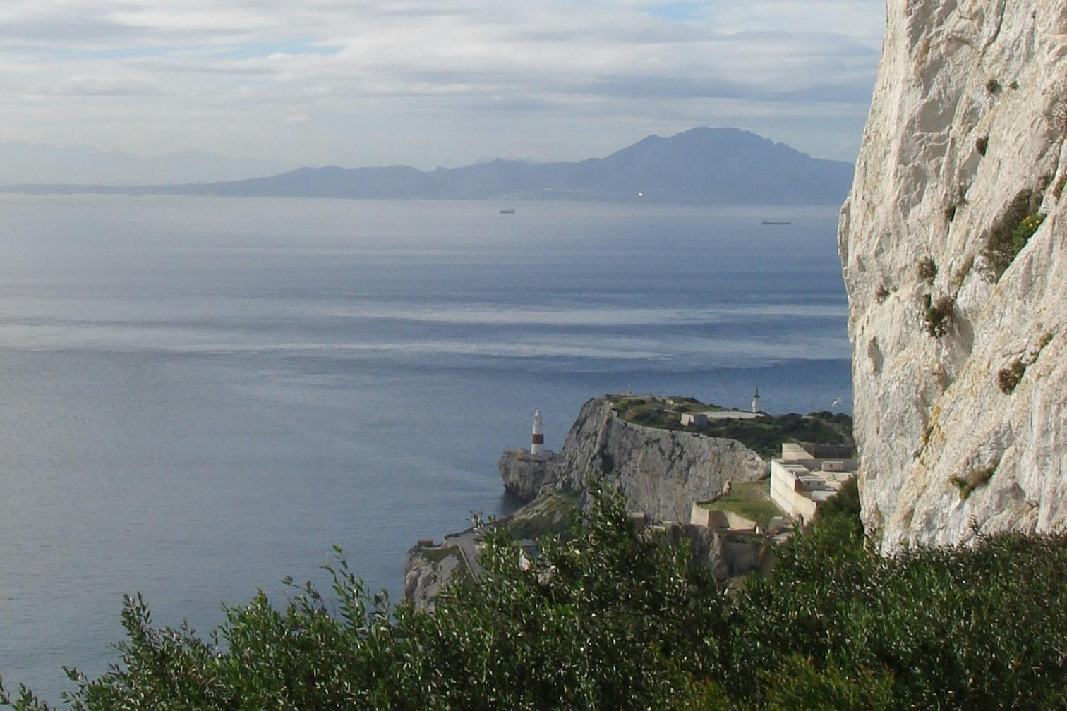Africa from Gibraltar