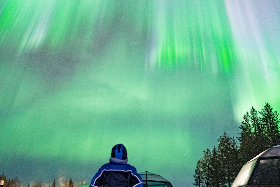 Aurora portrait