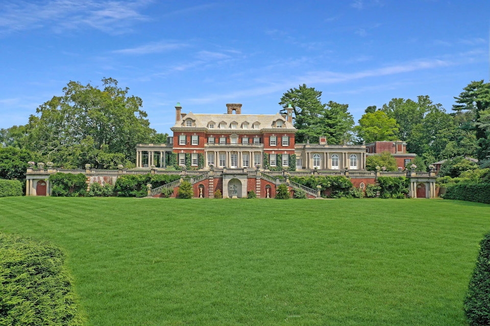 The South facade of Westbury House