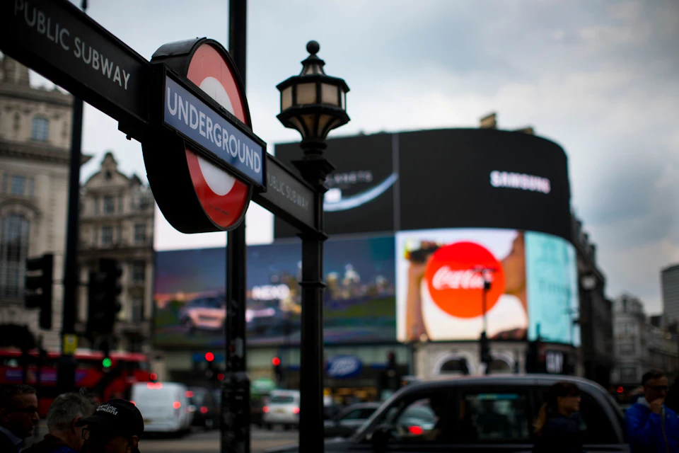 World famous Piccadilly Circus