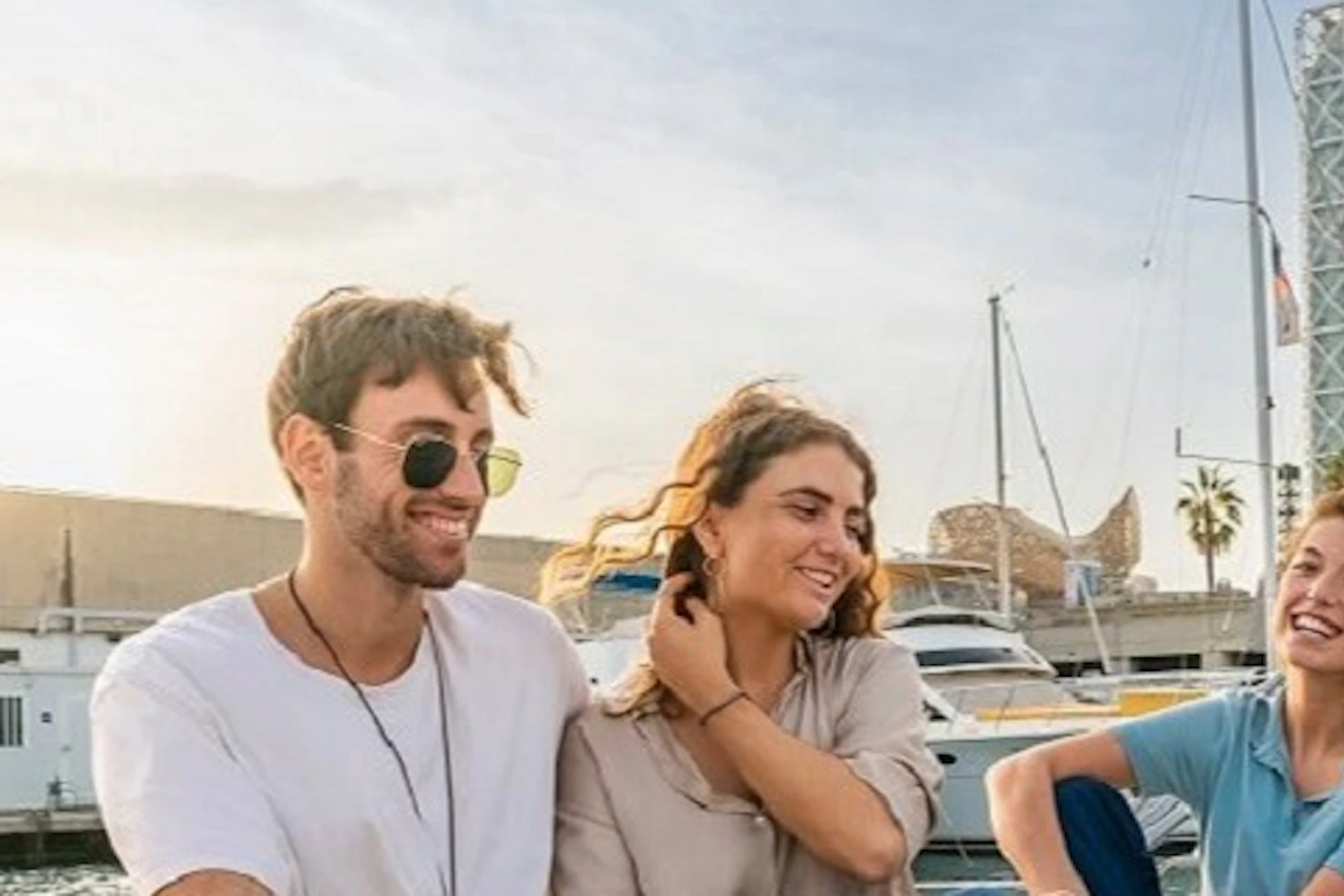 People enjoying an outing