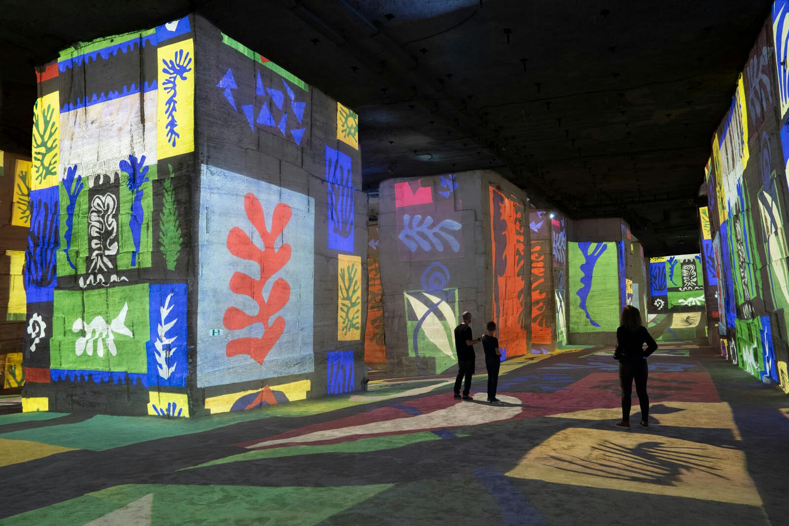 Carrières Des Lumières: Tentoonstelling Matisse & Frida Kahlo — Zaaloverzicht & Details 2
