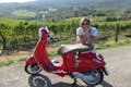 Stop bij een Toscaanse wijngaard