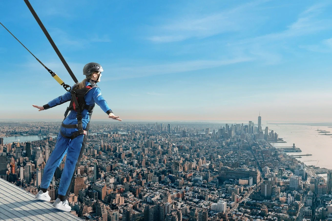 New York: 20+ Top Manhattan Sights Walking Tour + Edge NYC City Climb Entry