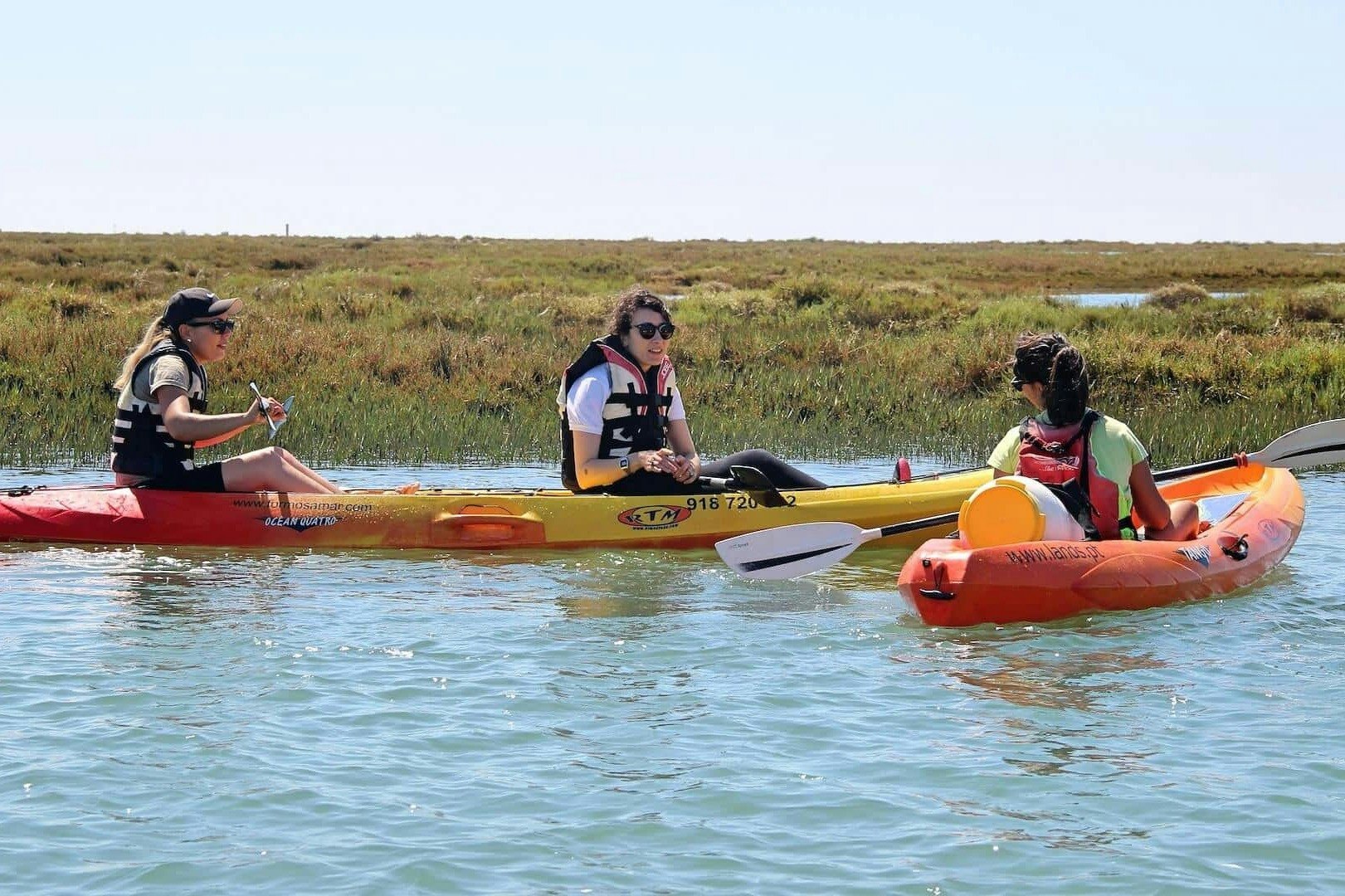 Ría Formosa: Excursión guiada en kayak de 2 horas desde Faro