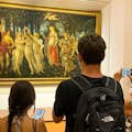 Autore Sandro BotticelliData 1480 circaTecnica Tempera su tavolaDimensioni 207×319 смUbicazione Galleria degli Uffizi, Fi