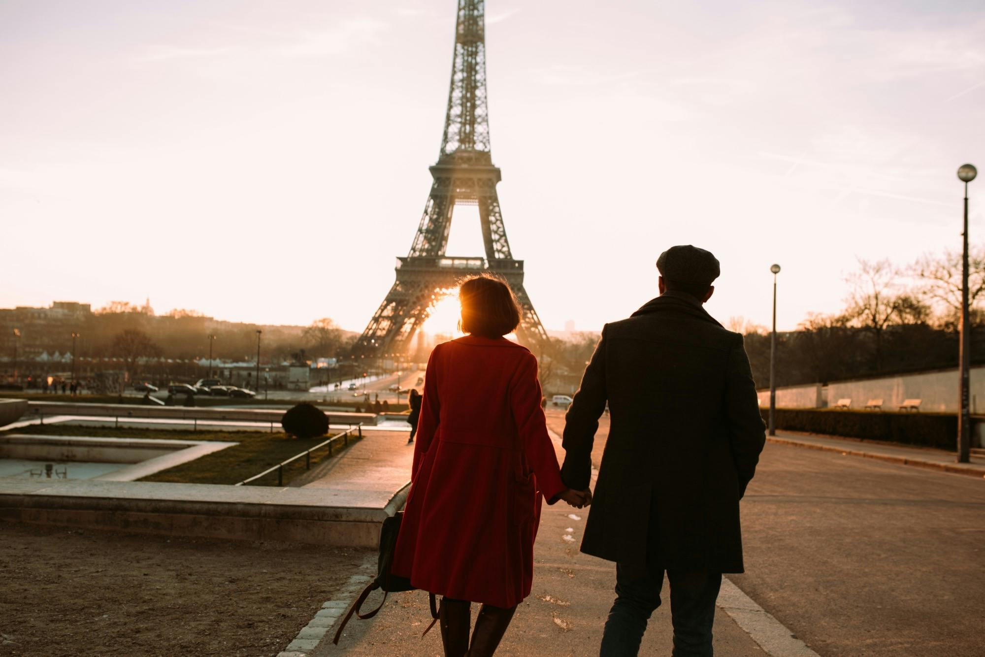 Eiffel Tower as seen from Trocadero Square