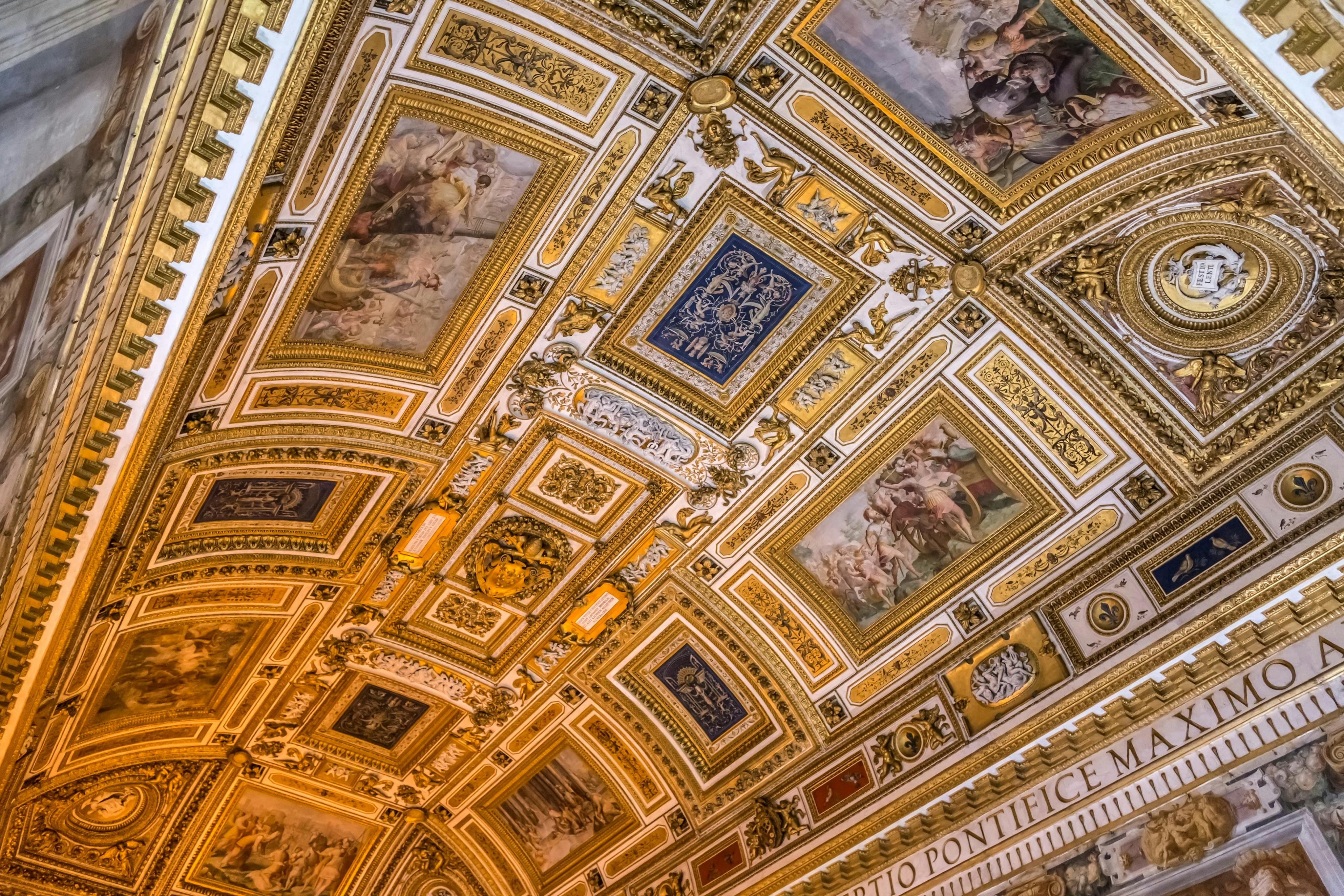 Das Innere der Engelsburg (Castel Sant'Angelo)