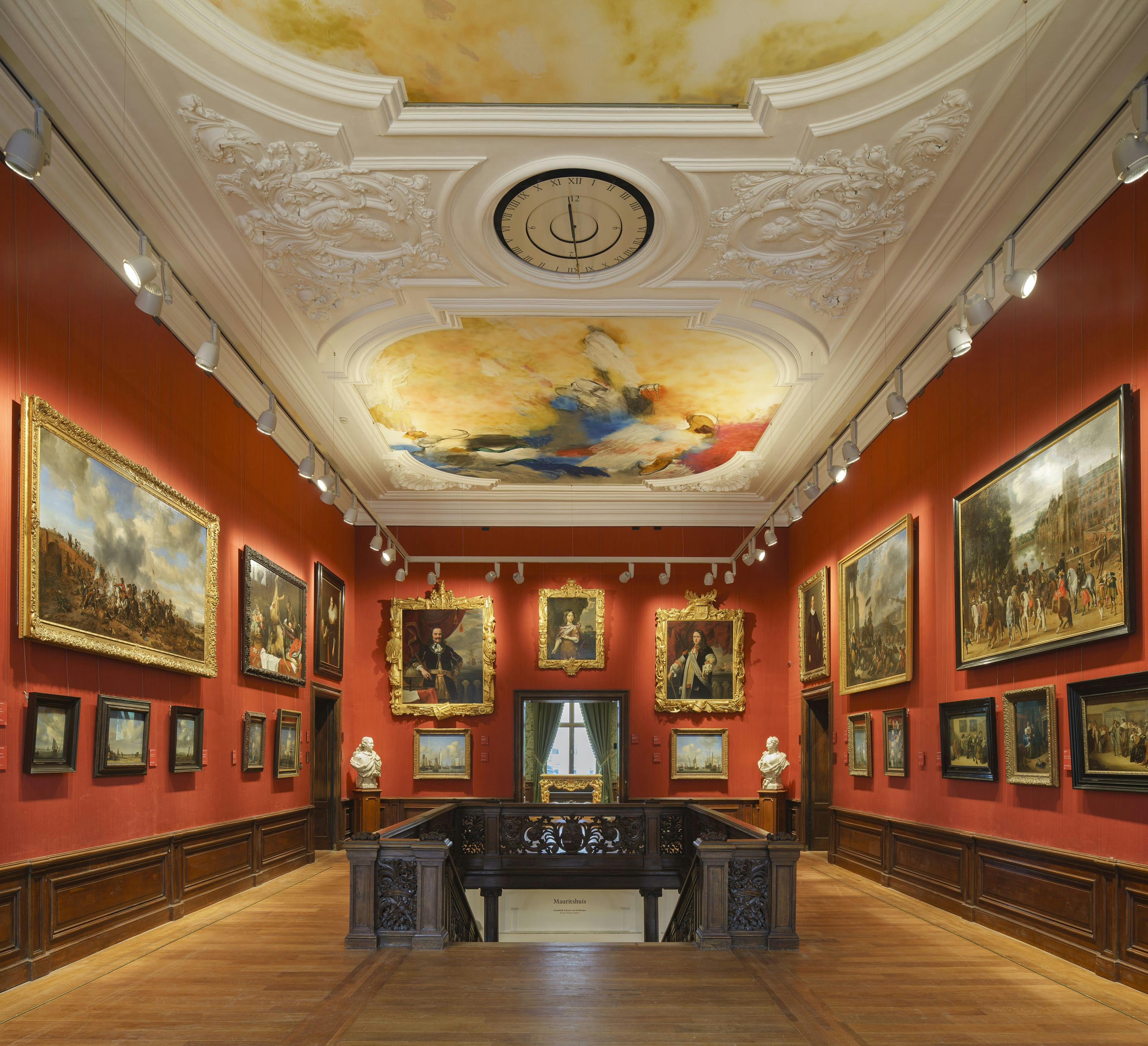 Image of room with art from the museum