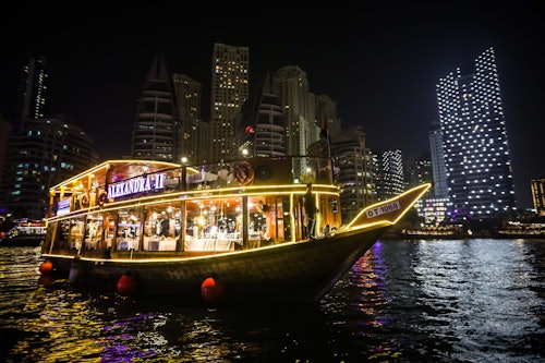 Alexandra Dhow Dinner Cruise at Dubai Marina