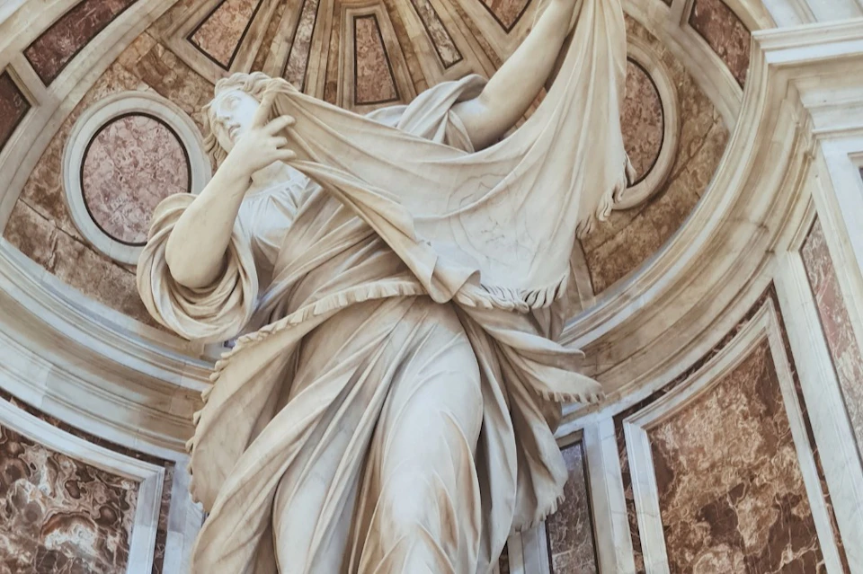 Statua nella Basilica di San Pietro