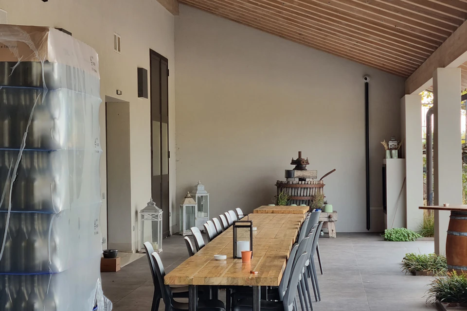 Table for summer tastings