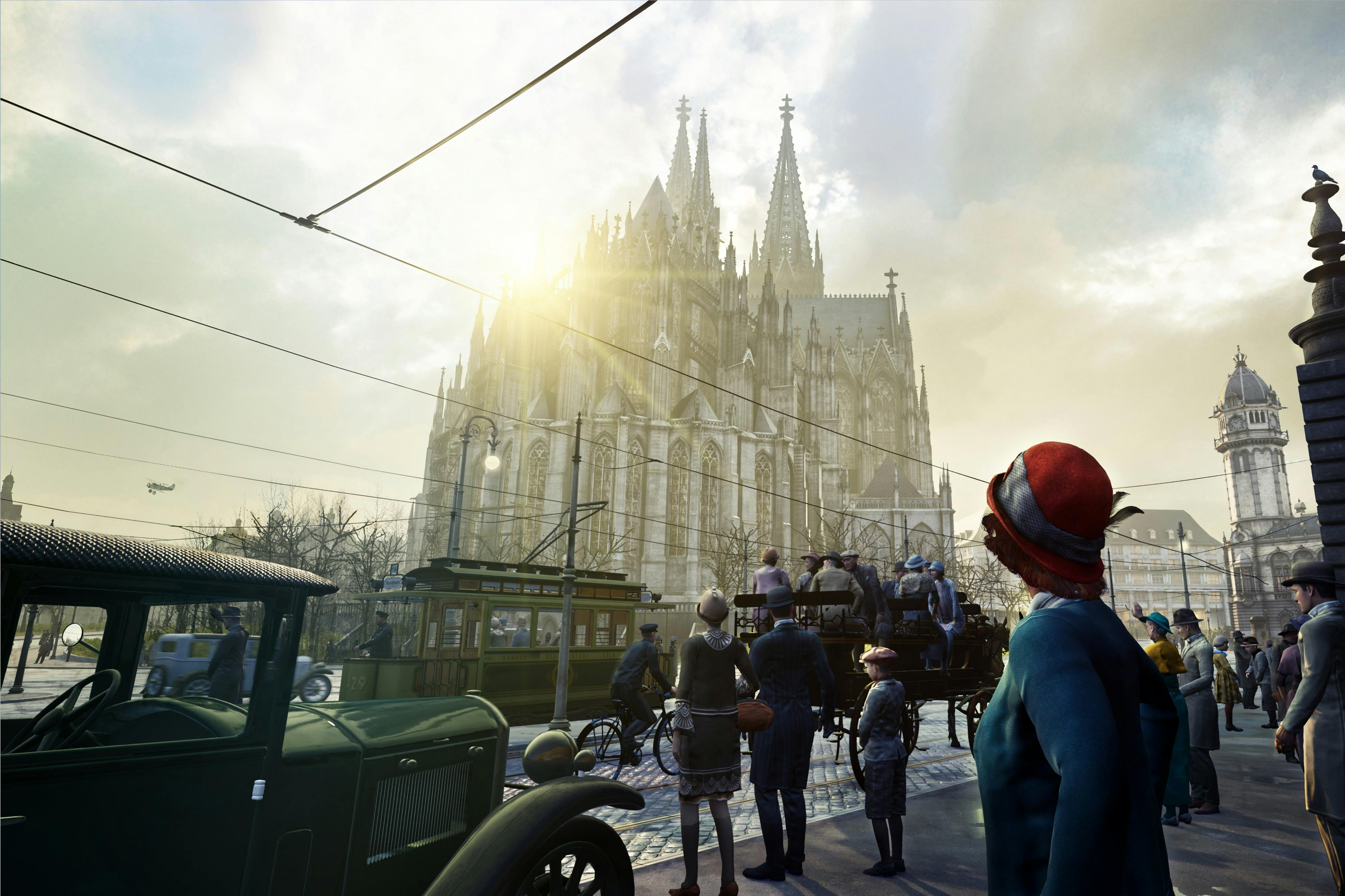 20년대 대성당을 가상으로 표현한 작품