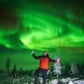 Mágicas auroras boreales en Rovaniemi