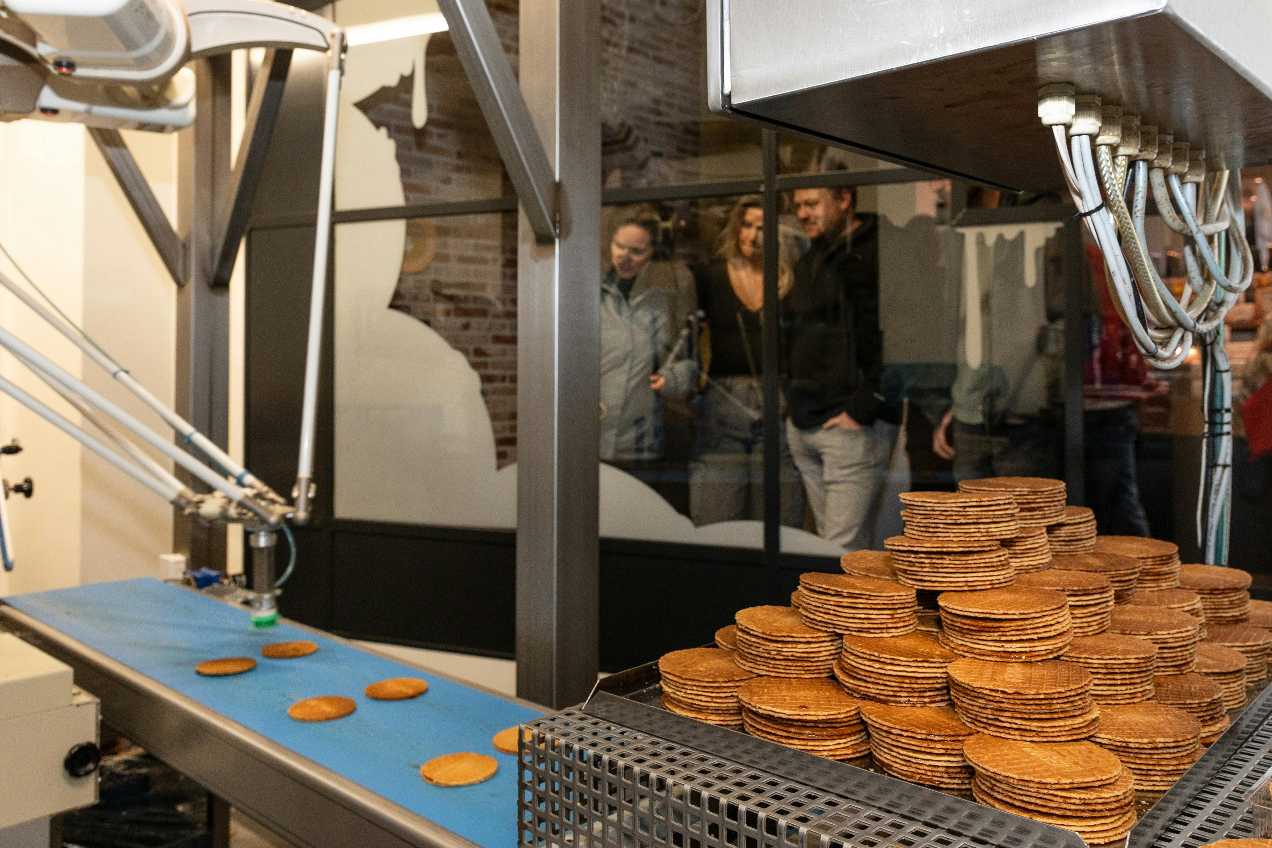 How the wafles are packed