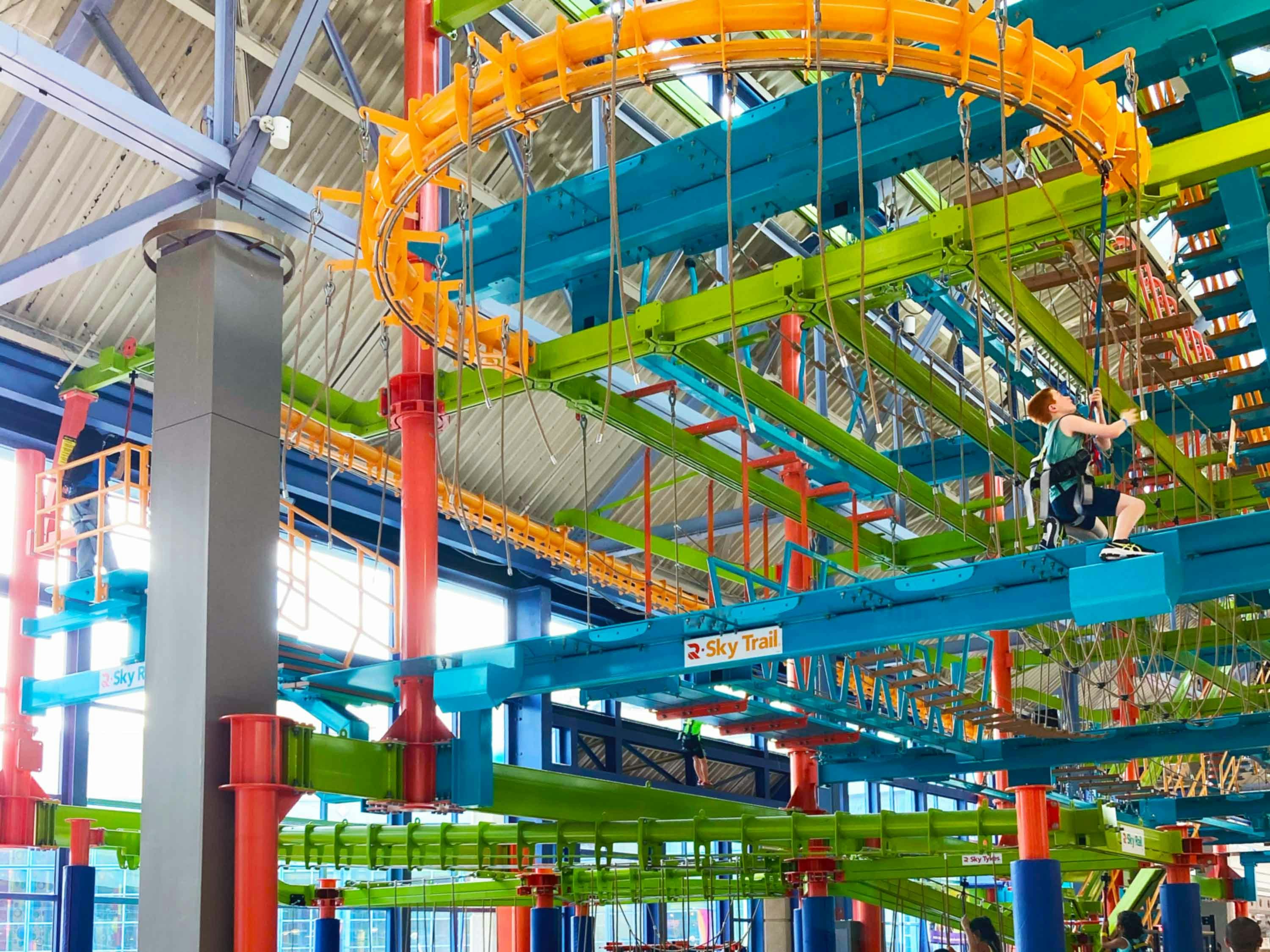 LiggettVille San Antonio: Fast Track + High Ropes Course, Zip Rail & Wall Climb