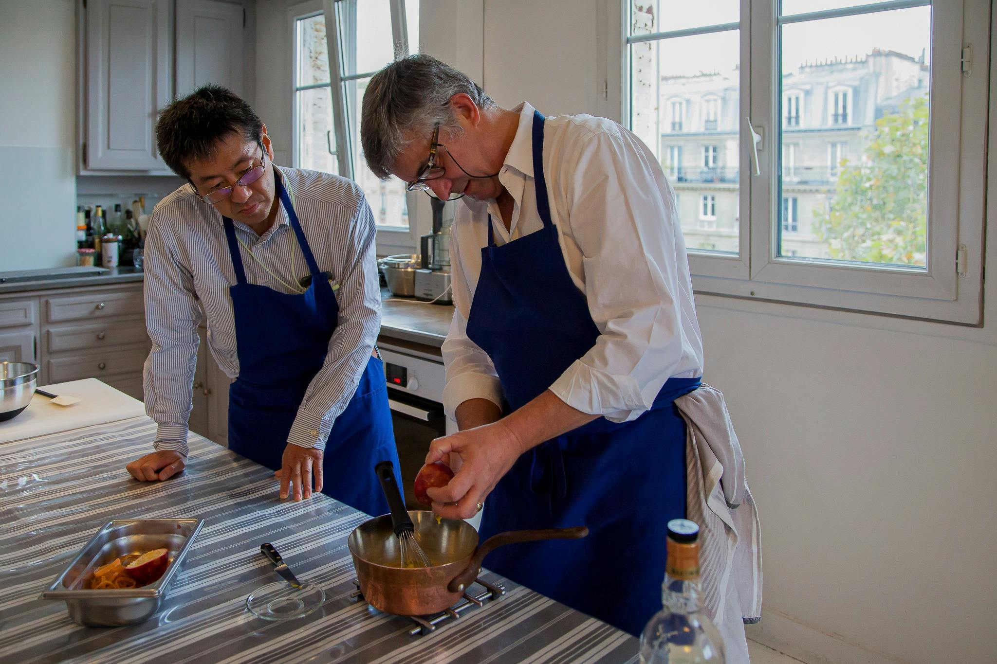 Lezioni di cucina a Parigi