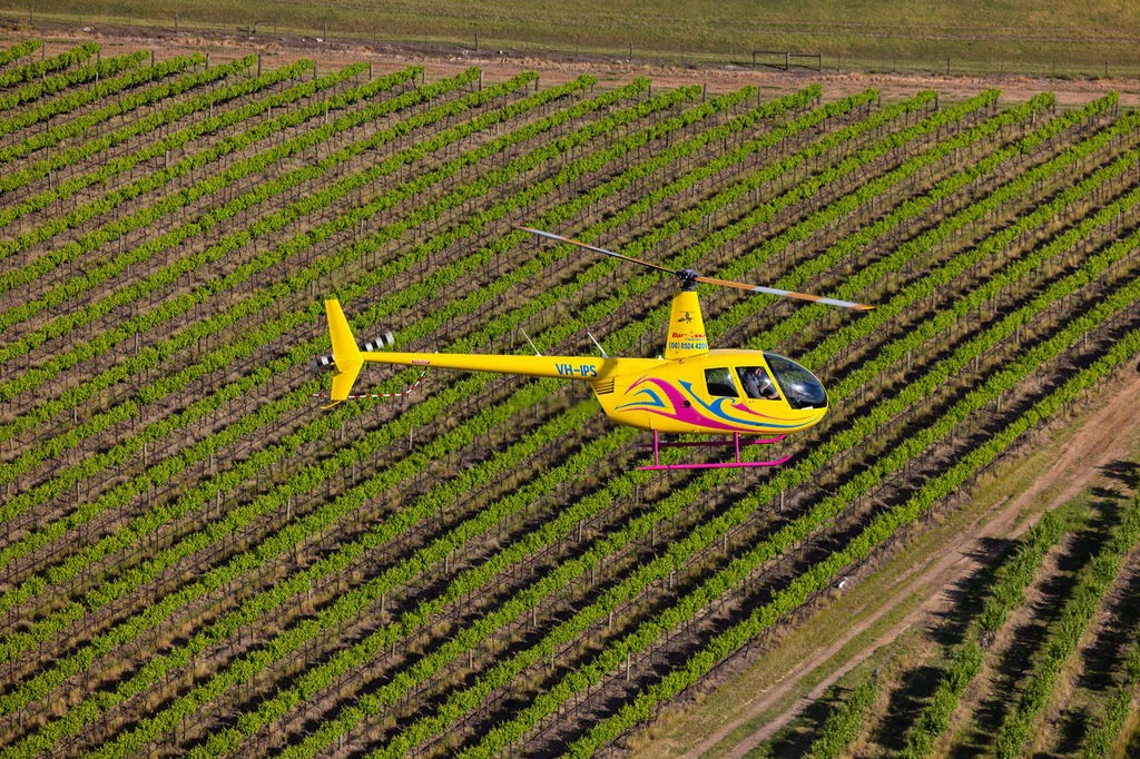 Southern Barossa and Reservoirs: 15-Minute Private Helicopter Flight