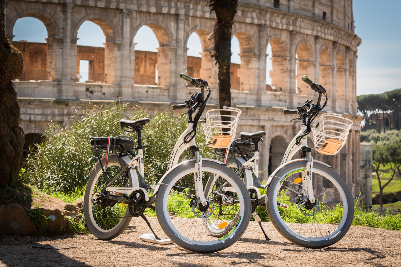 Vía Apia: Tour en bicicleta eléctrica - Alojamientos en Roma