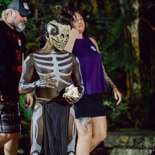 Day of the Dead in a Magical Cenote: Day Trip from Cancún with Dinner - Photo 14