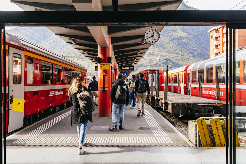 Bernina Rail Station