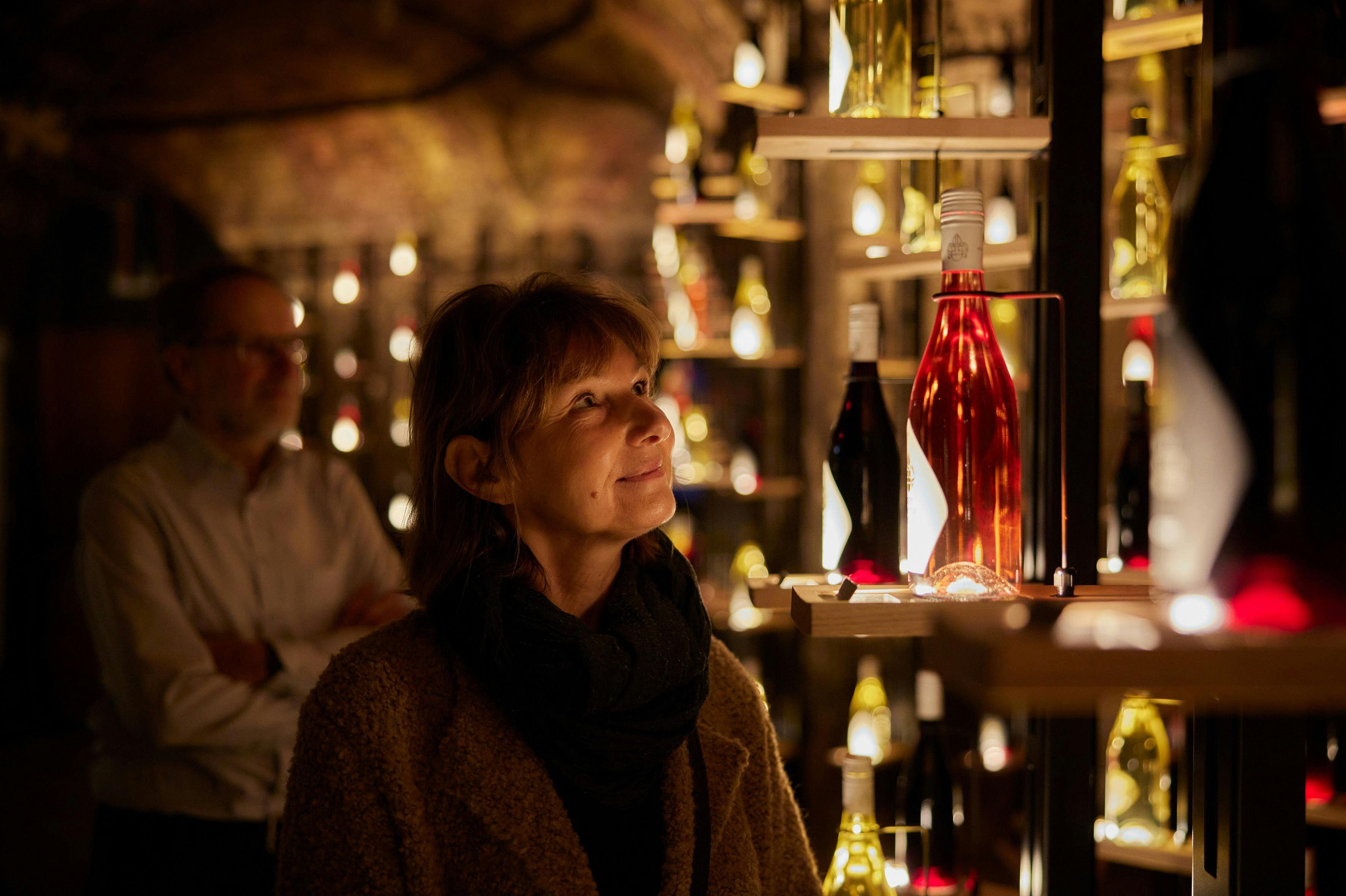 Baroque cellar close up