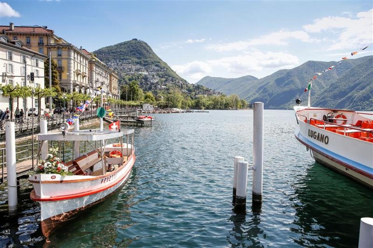 Varenna, Bellagio e Lugano: Visita guiada a partir de Milão + passeio de barco pelo Lago Como
