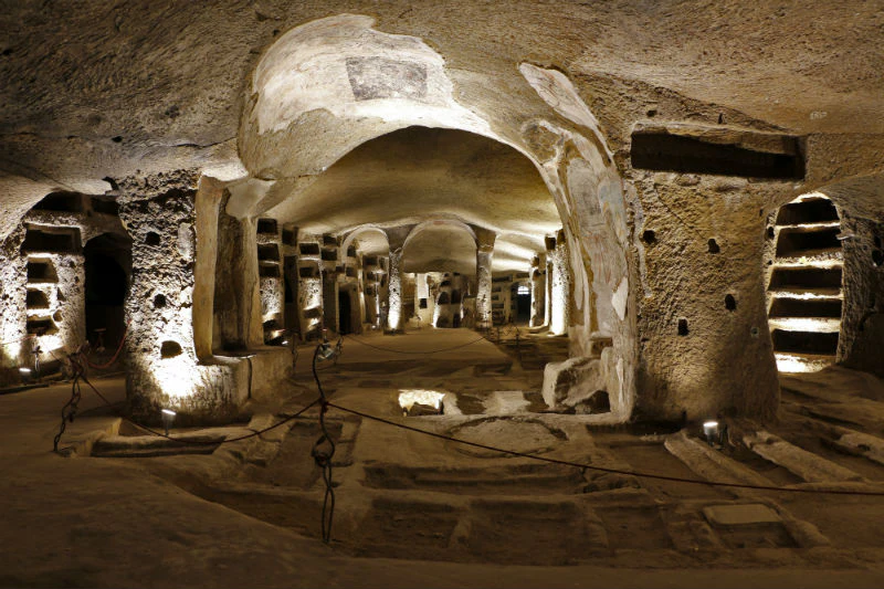 Catacumbas de San Gennaro: tour guiado