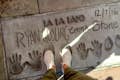 Hollywood Footprints au Grauman's Chinese Theatre - Ryan Gosling et Emma Stone (La La Land)