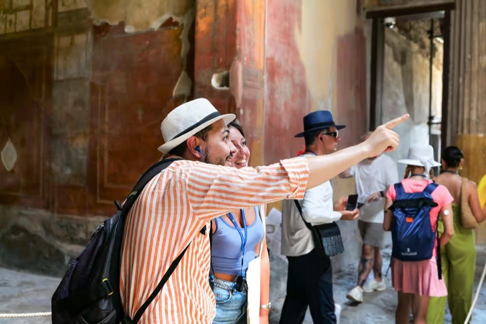 Pompei e il Vesuvio: Tour guidato per gruppi ristretti + Trasporto andata e ritorno da Napoli + Pranzo — 5