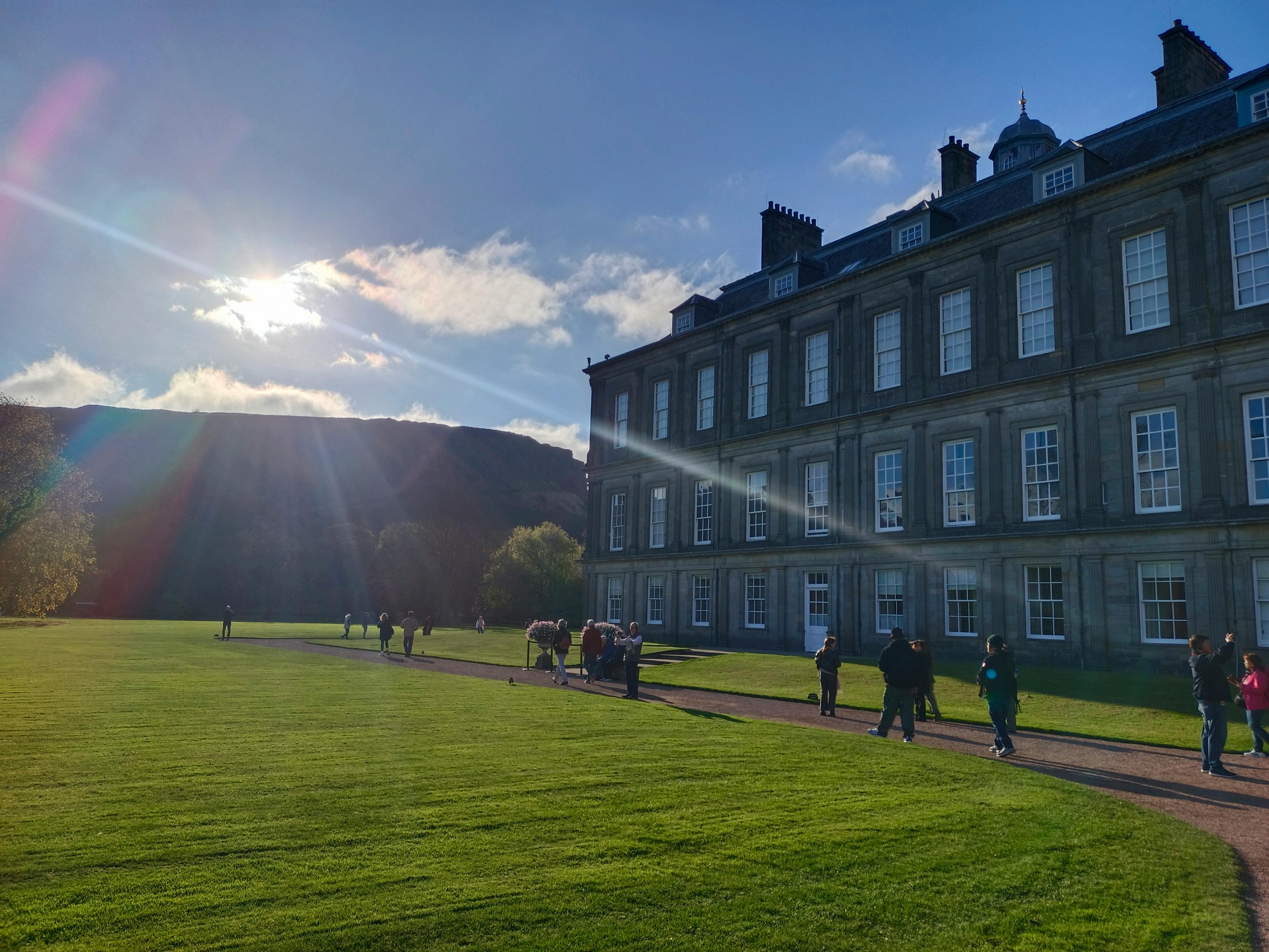 Visita al Palacio de Holyroodhouse