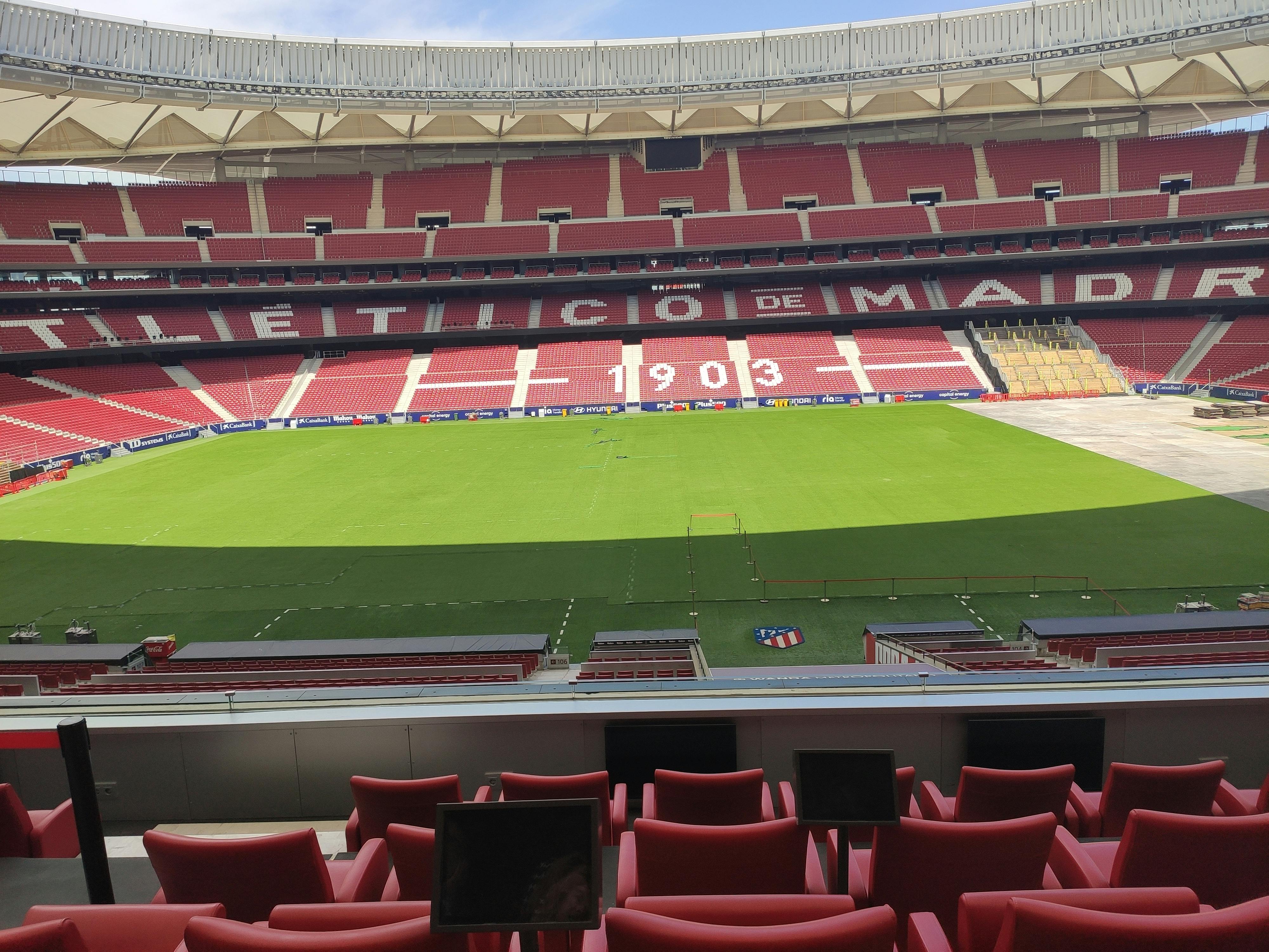 ワンダ メトロポリターノ スタジアムツアー マドリード Tiqets