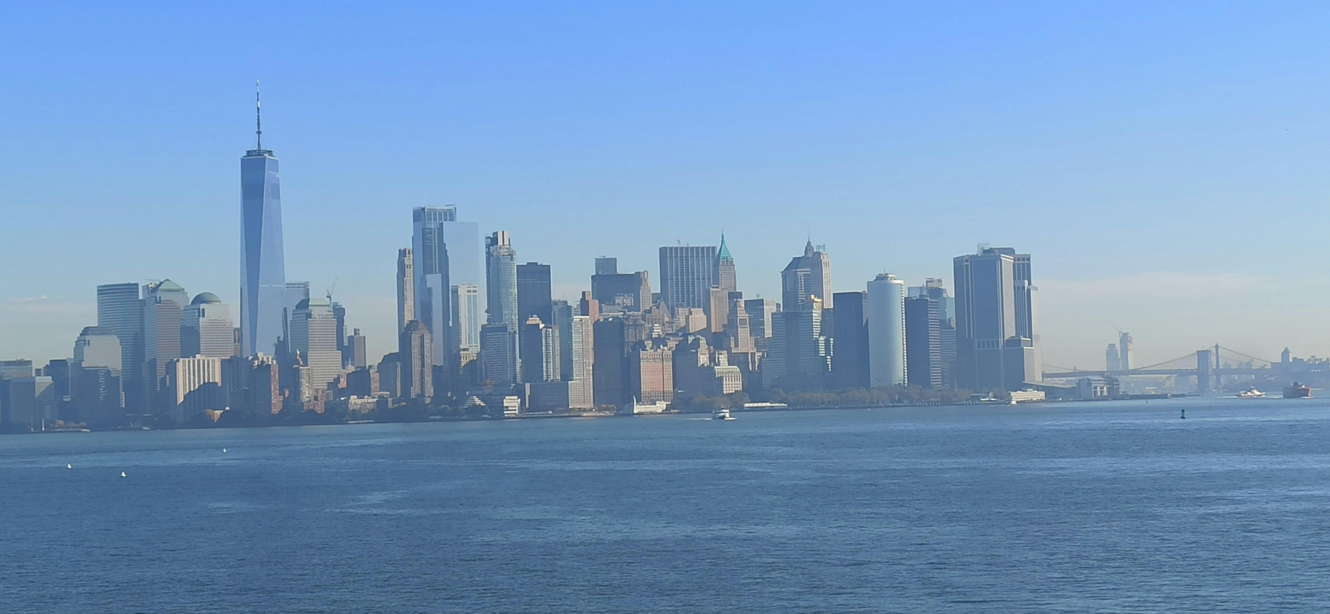 Nueva York Estatua de la Libertad desde Battery Park