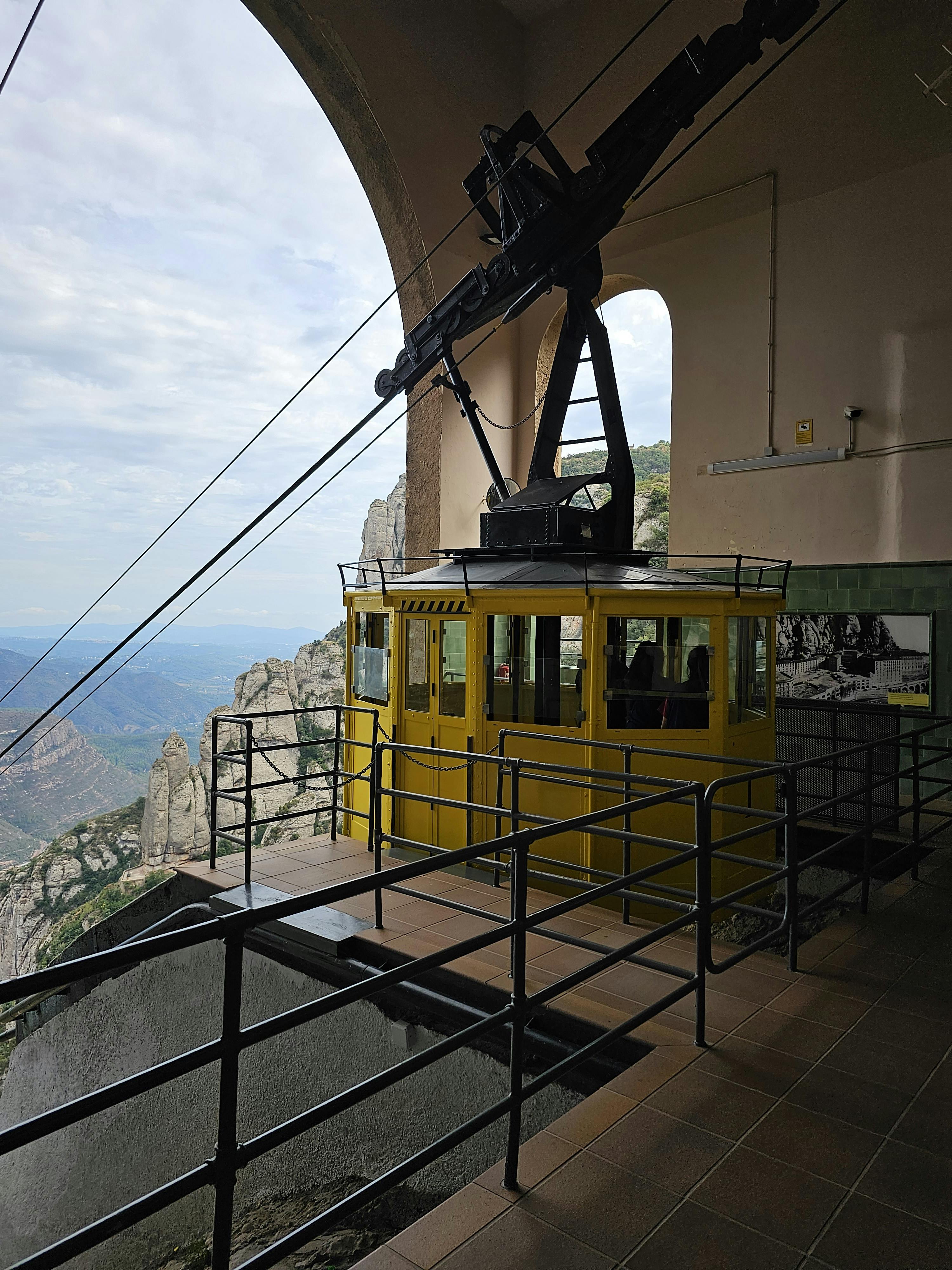 Montserrat Cable Car Station tickets Barcelona
